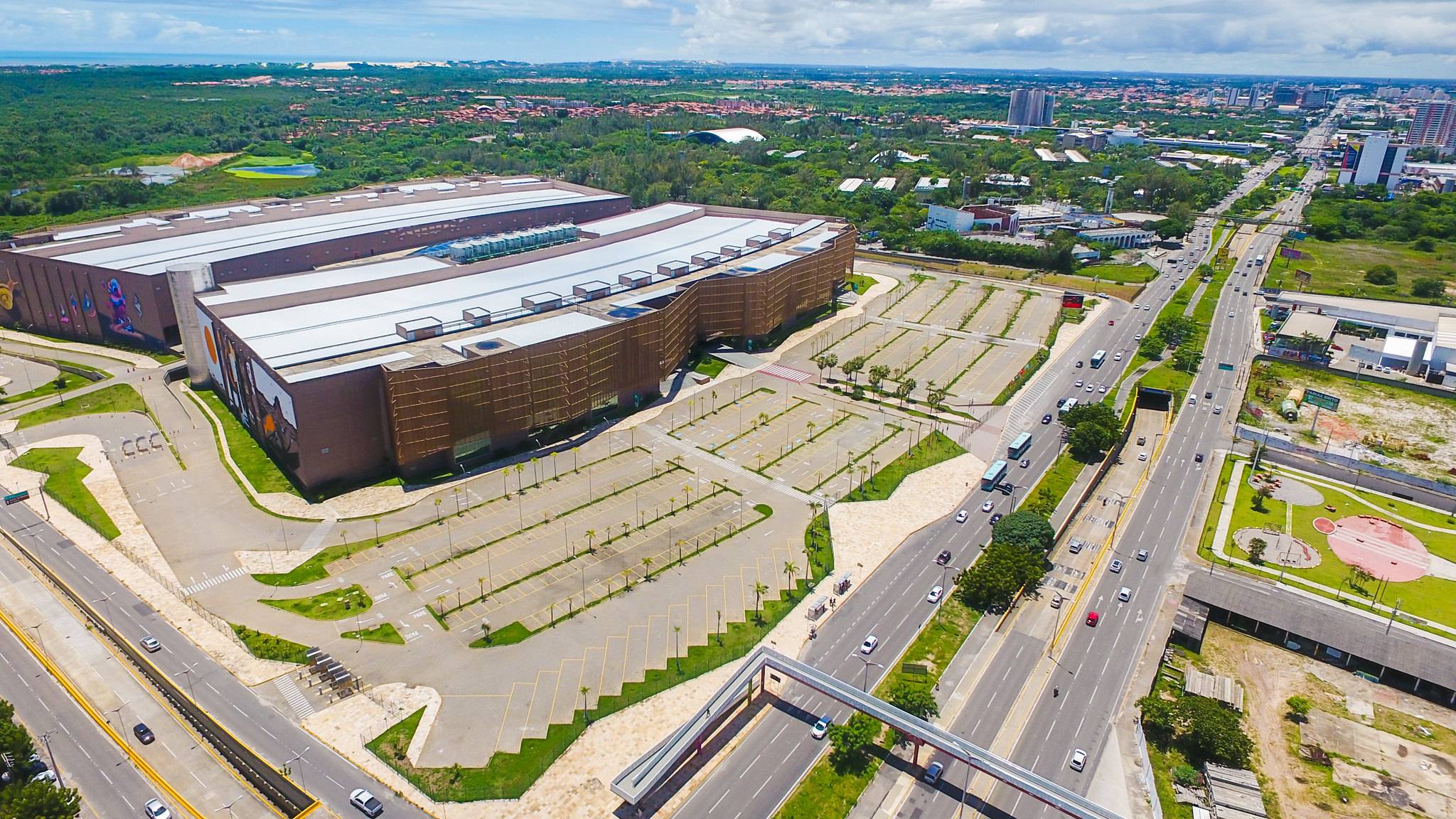 Vista do Centro de Eventos do Ceará, sede do Siará Tech Summit 2026